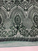 Geometric Diamond Sequin  Stretch Mesh Fabric / Sold by the Yard