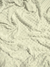 Minky Dimple Dot Baby Soft Fabric / Sold By The Yard
