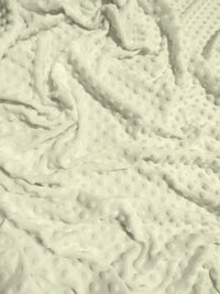 Minky Dimple Dot Baby Soft Fabric / Sold By The Yard