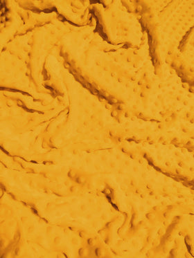 Mango Minky Dimple Dot Baby Soft Fabric / Sold By The Yard