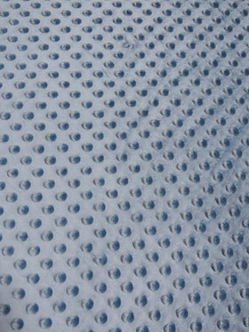 Asparagus Minky Dimple Dot Baby Soft Fabric / Sold By The Yard - 0