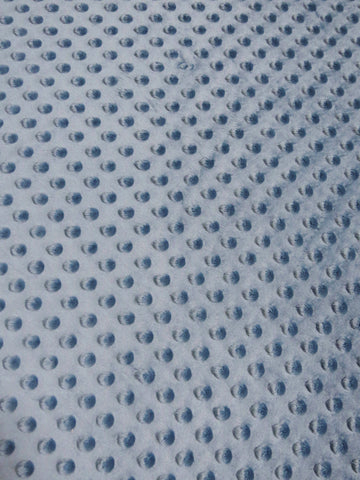 Neon Orange Minky Dimple Dot Baby Soft Fabric / Sold By The Yard - 0