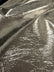 Storm Gray Distressed/Crushed Chrome Metallic Mirror Vinyl Fabric / By The Roll - 30 Yards