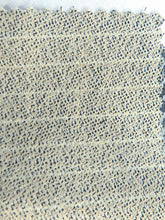 Navy Stripe 6.7oz Poly-Cotton Denim