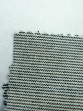 Navy with Natural Small Stripe 9.5oz 100% Cotton Denim