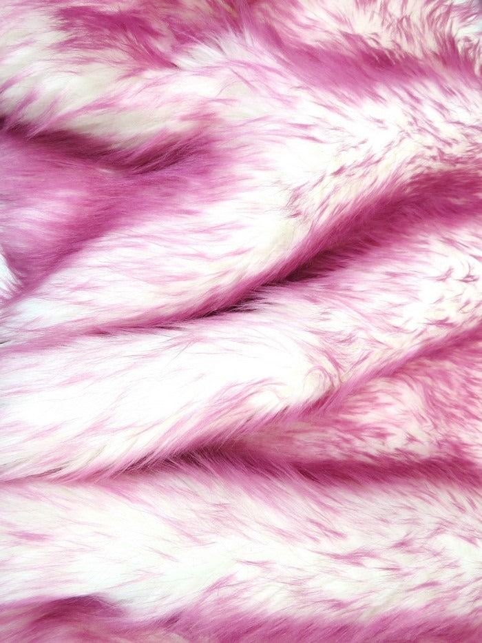 Dusty Rose Candy Shag Fabric / Sold By The Yard