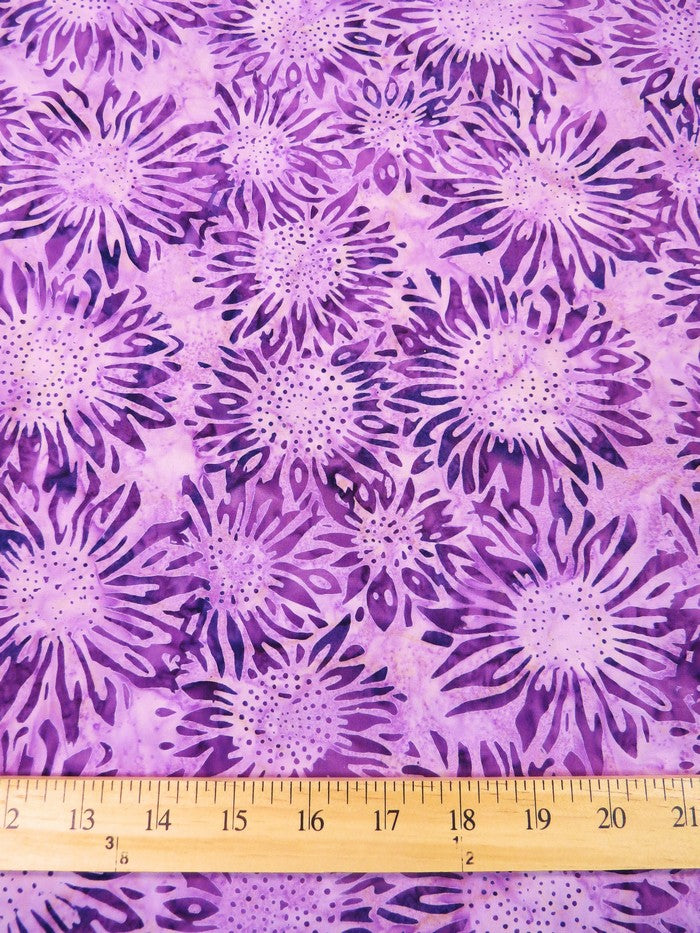 Hand Dyed 100% Cotton Quilt Batik