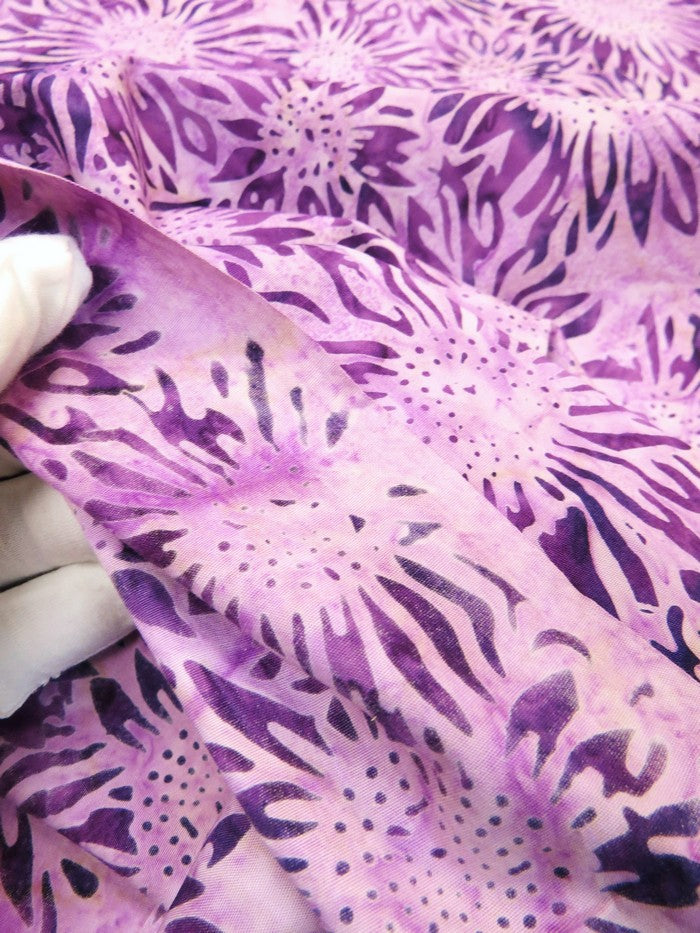 Hand Dyed 100% Cotton Quilt Batik