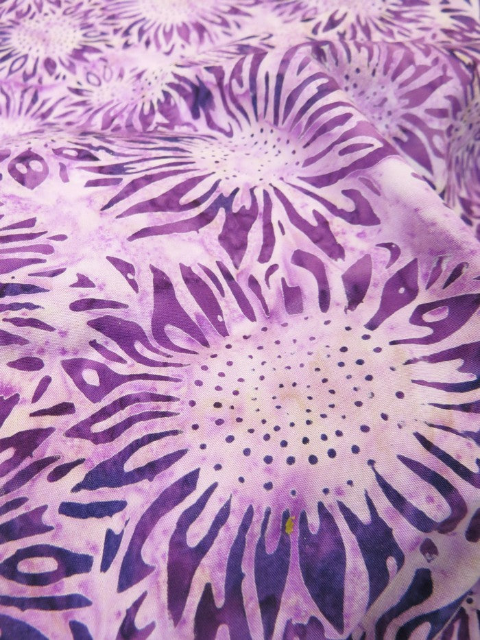 Hand Dyed 100% Cotton Quilt Batik