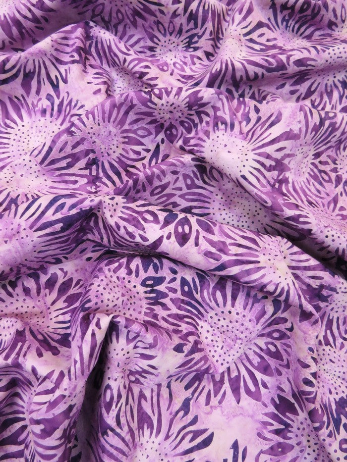 Hand Dyed 100% Cotton Quilt Batik