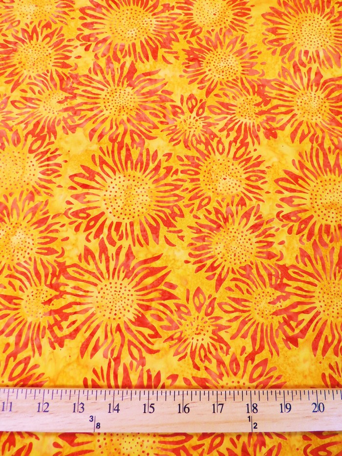 Hand Dyed 100% Cotton Quilt Batik
