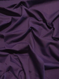 Poly Cotton Solid Fabric 58"/60" Width / Eggplant / Sold By The Yard