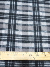 Vintage Tartan Plaid Fleece Printed Fabric.