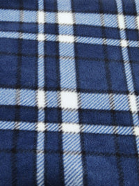 Tartan Plaid Polar Fleece Fabric / Sold By The Yard