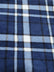 Aquamarine Tartan Plaid Fleece Printed Fabric.