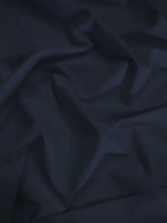 Solid 100% Cotton Twill Fabric / Navy Blue / Sold By The Yard