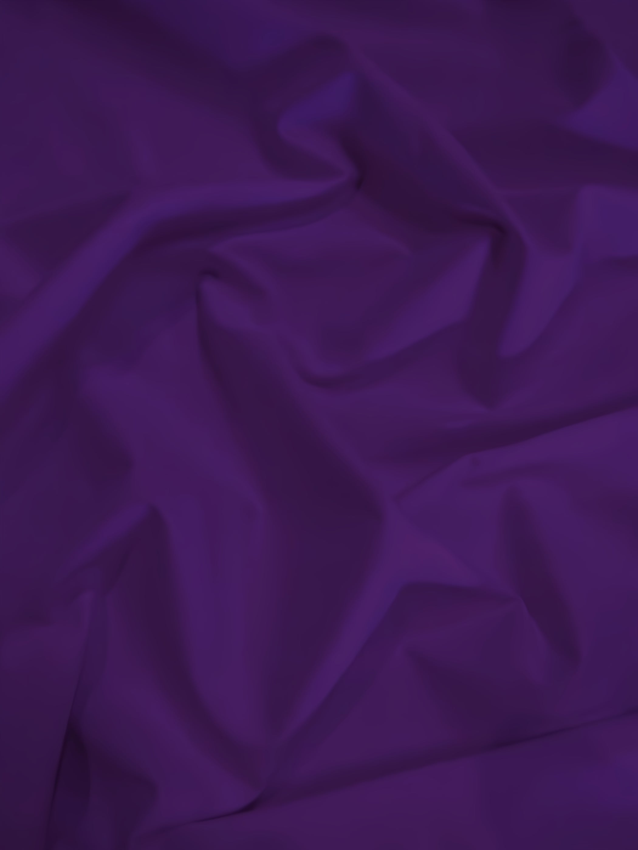 Solid Reversible Formal Poly Cotton Twill Fabric / Purple / Sold By The Yard