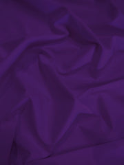 Solid Reversible Formal Poly Cotton Twill Fabric / Purple / Sold By The Yard