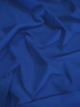Solid Reversible Formal Poly Cotton Twill Fabric / Royal Blue / Sold By The Yard
