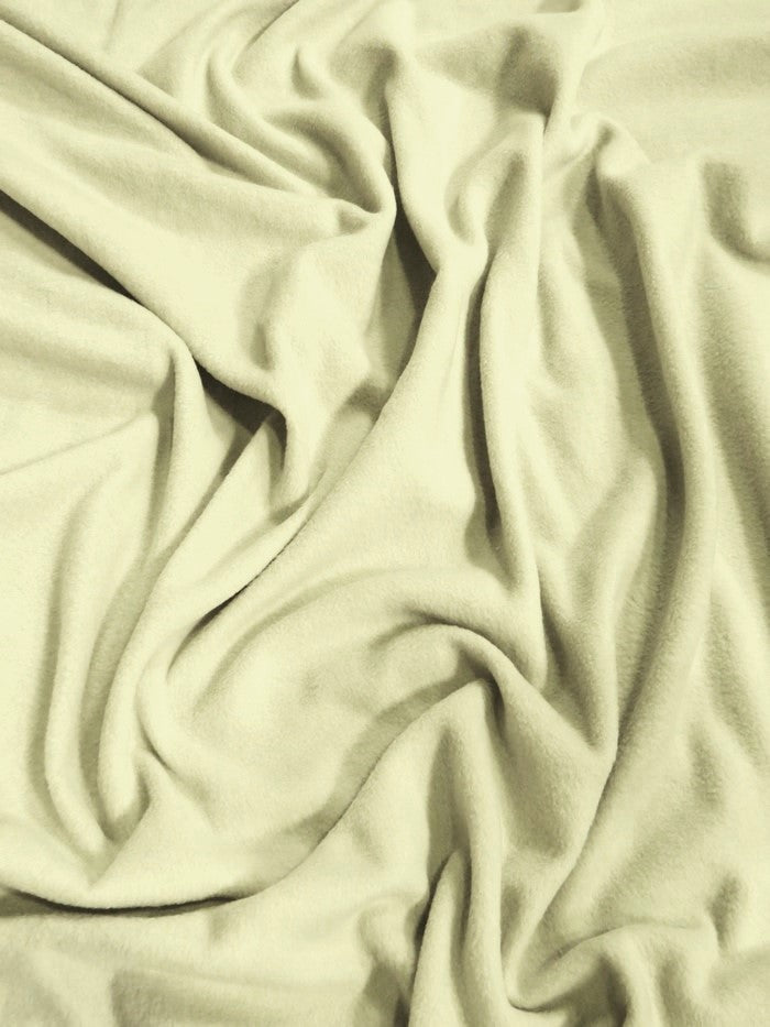 Solid Fleece Fabric / Ivory