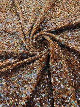 SEQUIN VELVET FABRIC (By The Yard)