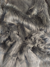 Off-Weight Solid Shaggy Faux Fur