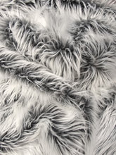 Solid Shaggy Long Pile Faux Fur Fabric / Sold by The Yard