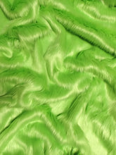 Solid Shaggy Long Pile Faux Fur Fabric / Sold by The Yard