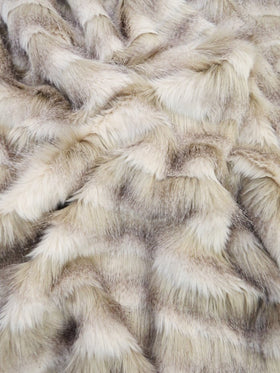 Animal Faux Fur – 2 Tone Peacock