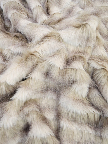 Animal Faux Fur – 2 Tone Peacock