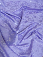 Floral Rose Jacquard Satin Fabric / Sold By The Yard