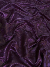 Floral Rose Jacquard Satin Fabric / Sold By The Yard