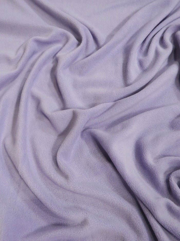 Fleece Fabric Solid / Lavender / 65 Yard Roll