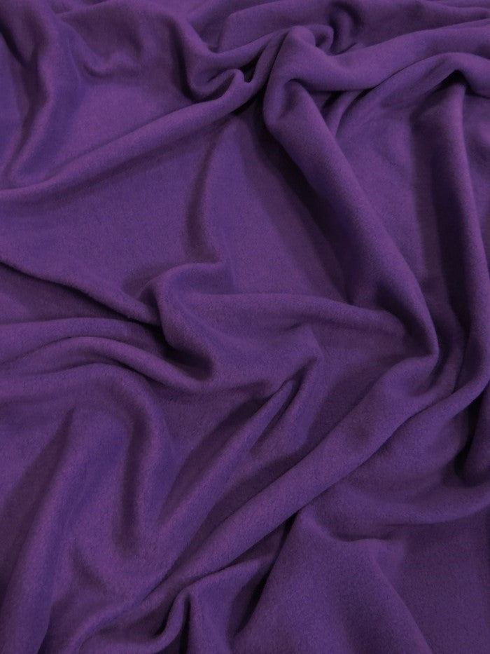 Fleece Fabric Solid / Purple