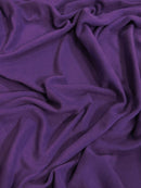Fleece Fabric Solid / Purple / 30 Yard Roll-1