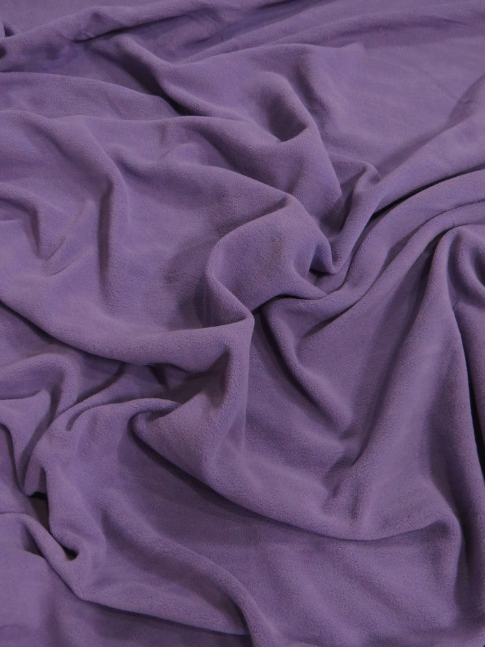 Solid Fleece Fabric / Violet