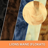 Lions Mane (Flokati) Long Pile Faux Fur