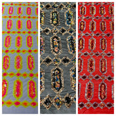 Jewel Iridescent Sequin Stretch Mesh Fabric / Sold by the Yard