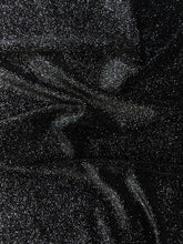 GLITTER STRETCH VELVET 360 GRAMS SPANDEX FABRIC / Sold by the Yard