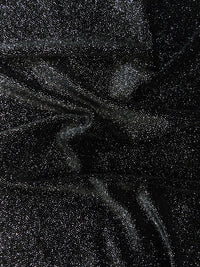 GLITTER STRETCH VELVET 360 GRAMS SPANDEX FABRIC / Sold by the Yard