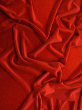 GLITTER STRETCH VELVET 360 GRAMS SPANDEX FABRIC / Sold by the Yard