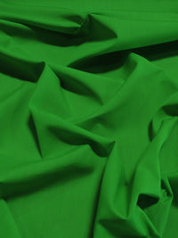 Poly Cotton Solid Fabric 58"/60" Width / Green / Sold By The Yard
