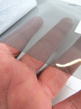 Tinted Plastic Vinyl Fabric / Grey (12 Gauge) / By The Roll - 60 Yards