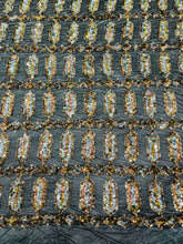 Jewel Iridescent Sequin Stretch Mesh Fabric / Sold by the Yard