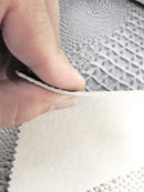 Hydra Gator 3D Embossed Vinyl Fabric / Pure White / By The Roll - 30 Yards-6