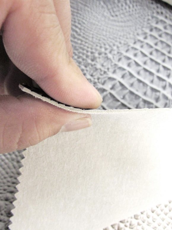 Hydra Gator 3D Embossed Vinyl Fabric / Blood Red / By The Roll - 30 Yards