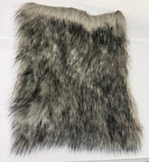 Dark Winter Wolf Faux Fur