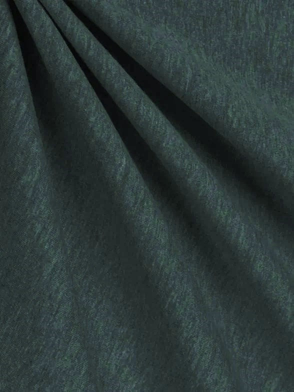 Heather Charcoal Heavy Interlock Poly Cotton Fabric.
