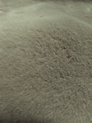 Half Shag Faux Fur Fabric (Beaver)(Knit Backing) / Ivory / EcoShag 15 Yard Bolt-4