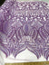 Royalty Damask Iridescent Sequin Stretch Mesh Fabric / Sold by the Yard